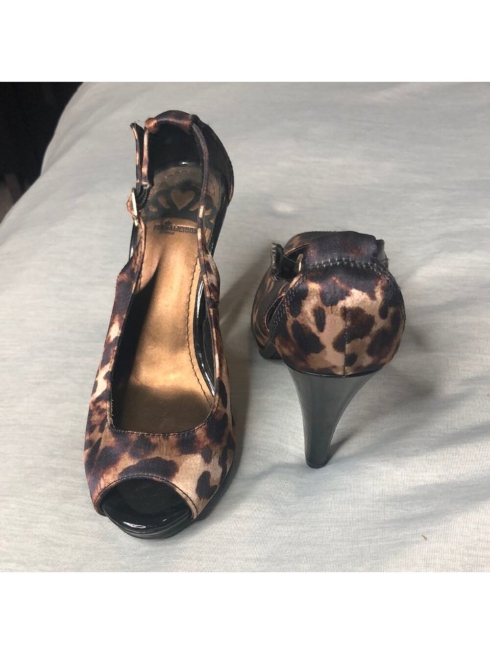 Fergalicious cheetah Pumps size 5
